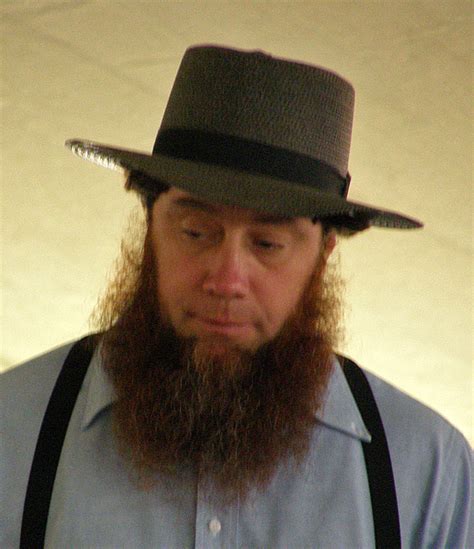 photos of married amish men taken at an amish quilt auction bonduel wisconsin september 2007