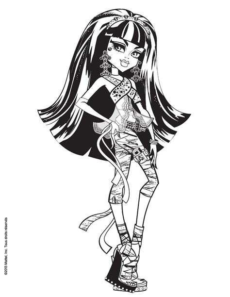 Click here to print free printable monster high coloring page for venus mcflytrap in her i love fashion outfit. Monster high to print for free - Monster High Kids ...