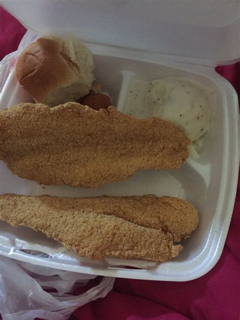 Click to find a store today! Huge catfish! The hush puppies are amazing! - Yelp