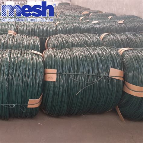 Hot Selling Colored Wire Pvc Coated 32mm Iron Binding Wire China