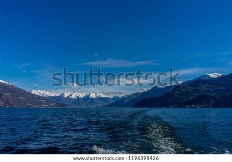Italy Bellagio Lake Como Snow Covered Stock Photo 1196398426 Shutterstock