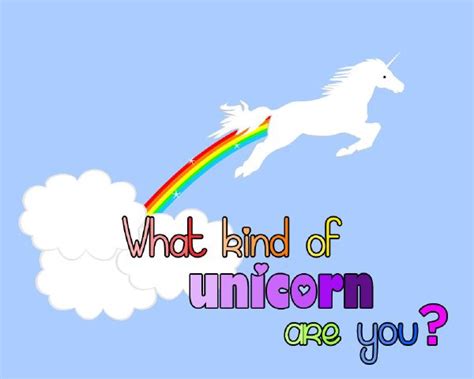 What Type Of Unicorn Are You Quiz