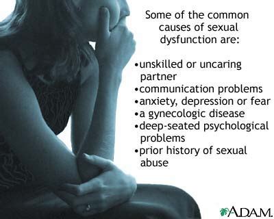 Causes Of Sexual Dysfunction Medlineplus Medical Encyclopedia Image
