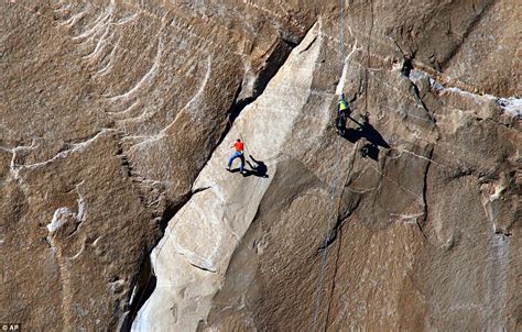 Yosemite National Park Climbers Become The First Men To Reach Top Of El