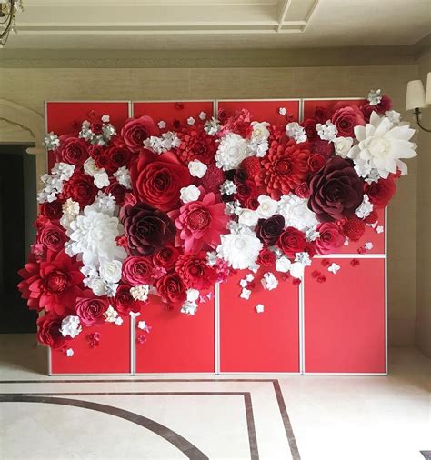 Delivering quality flower wall backdrops australia wide. Enjoy our new Paper Flower Wall #PaperFlowerWall # ...