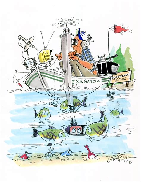 Fishing Cartoon Funny T For Fishing