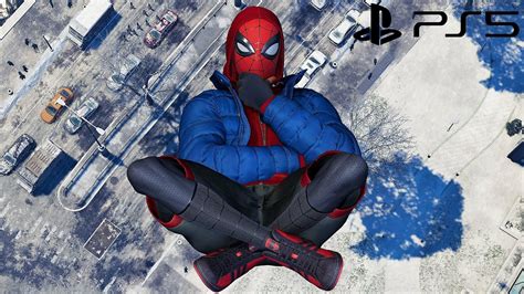 Spider Man Miles Morales Ps5 Sportswear Suit Free Roam Gameplay 4k