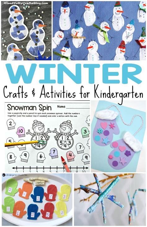 50 Kids Winter Activities And Crafts For Kids Winter Activities For