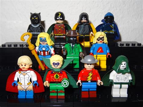 Justice Society Of America This Weeks Group Shot Takes Us Flickr