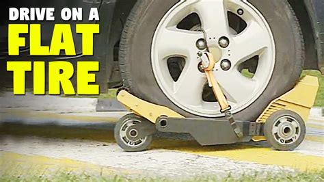 This Device Lets You Drive On A Flat Tire Youtube