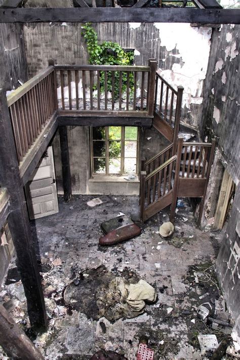 Chilling Pictures Reveal Charred Remains Of £12m Murder Mansion Where
