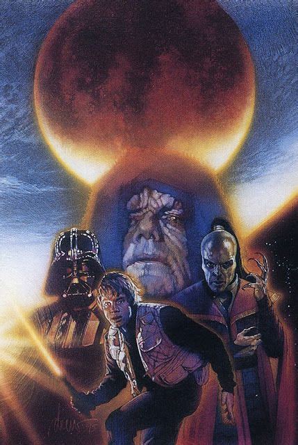 Star Wars Shadows Of The Empire By Drew Struzan Cover Art For The