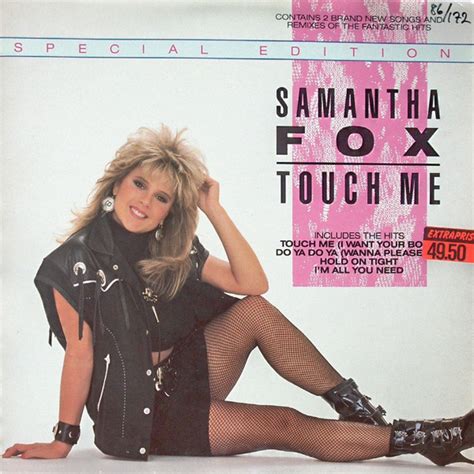 Samantha Fox Touch Me Enjoythemusic