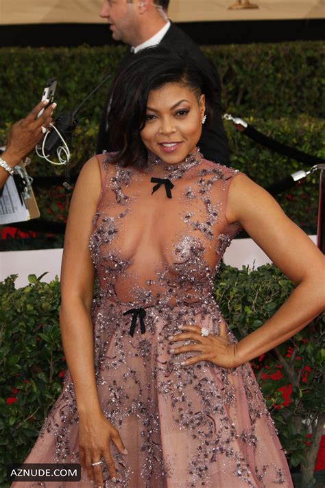 Taraji P Henson Sexy At The 23rd Annual Screen Actors Guild Awards In