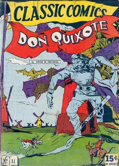 Classic Comics 11 Don Quixote 1 Gilberton Publications Comic Book
