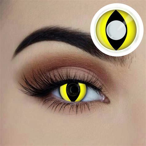 In addition to your lenses, you need the right lubricant and case for storing and maintaining them. Starry Eyed Yearly Lenses - Yellow Cat