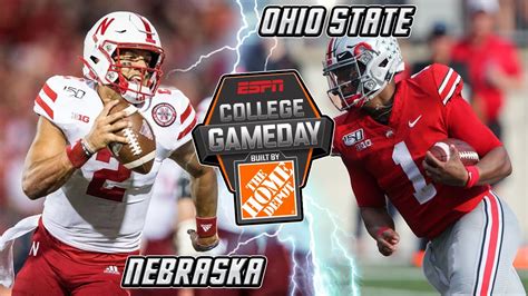 Predictions And Preview Nebraska Vs Ohio State College Gameday Week 5