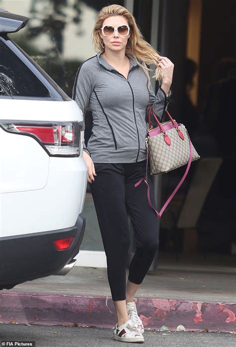 Brandi Glanville Rocks A Sporty Look For Pilates In Bel Air After