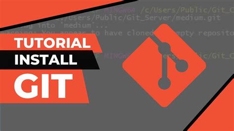 Tutorial Menginstall Git Install Git Di Windows Cara Install Git Instalasi Git Youtube