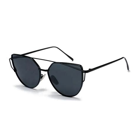 buy gamt cat eye mirrored polarized sunglasses vintage women s aviator