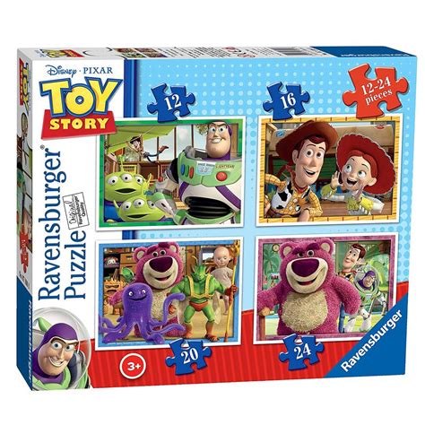 Puzzle Box 4 In 1 Toy Story Ravensburger Children Jigsaw