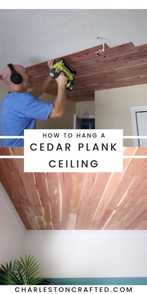 Initially, there were only 3 collar ties in the attic office space. How to hang a cedar plank ceiling over popcorn ceilings ...