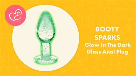 Booty Sparks Glow In The Dark Glass Anal Plug Review Easytoys Youtube