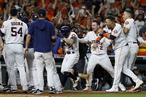 2019 World Series Set Astros Nationals Start On Tuesday