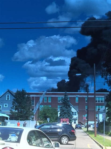 Fire At East Middle School In Binghamton