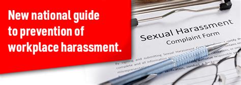 New National Guide To Prevention Of Workplace Harassment Ieusa