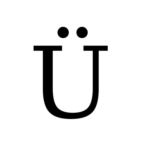 Ü | latin capital letter u with diaeresis | DejaVu Serif, Book @ Graphemica