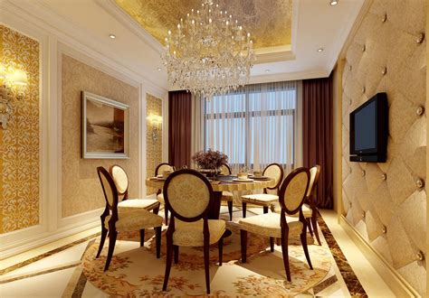 20 Luxury Dining Room With Gold Details