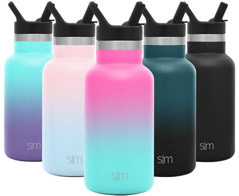 Simple Modern Kids 12oz Ascent Water Bottle With Straw Lid Stainless
