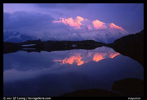 Picturephoto Mont Blanc Range At Sunset Alps France