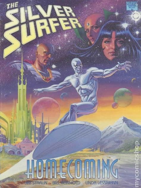 Silver Surfer Homecoming Gn 1991 Marvel Comic Books
