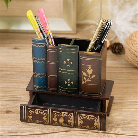 You can buy few paper files and sort and store your papers in different. 40 Unique Desk Organizers & Pen Holders