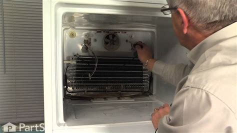 Refrigerator Repair Replacing The Freezer Evaporator Fan Motor