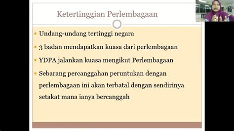Perlembagaan persekutuan, perlembagaan persekutuan, bahagianxii: Unit 2 Perlembagaan di Malaysia - YouTube