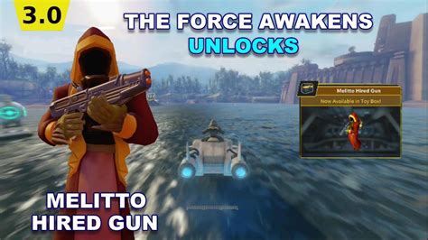 Disney Infinity 30 Unlocking The Melitto Hired Gun The Force Awakens