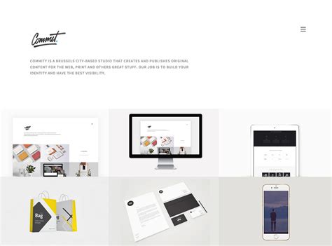 Premium Commity A Super Easy To Use Single Page Inspiration By Lumiart