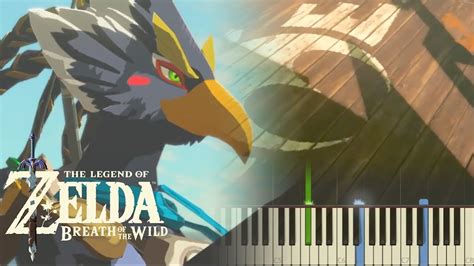 The Legend Of Zelda Breath Of The Wild Rito Village Piano