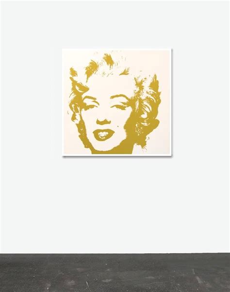 Andy Warhol Golden Marilyn Vii Sunday B Morning Druck Kaufen