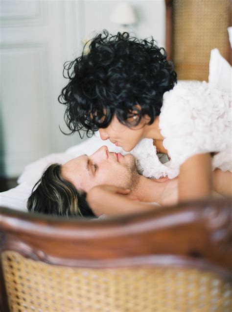 Playful couples boudoir session in a stunning Parisian apartment ...