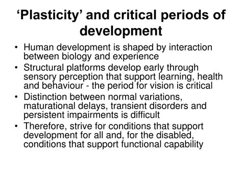 Ppt Critical Periods Of Human Development Powerpoint Presentation