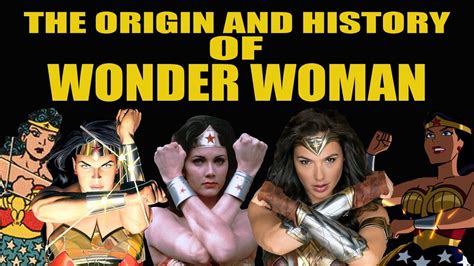 The Origin And History Of Wonder Woman Youtube