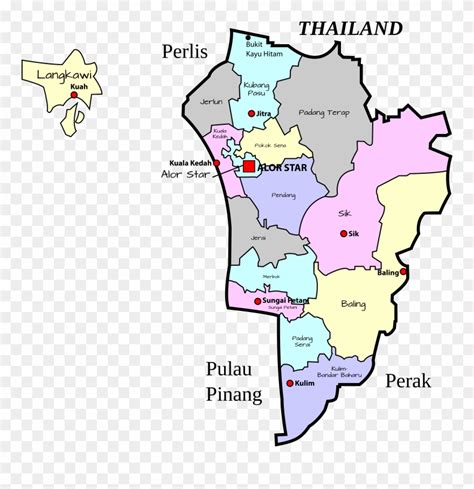 Universiti teknologi mara (uitm) 40450 shah alam, selangor darul ehsan malaysia webmedia@uitm.edu.my tel: Map Of Malaysia Kedah - Maps of the World