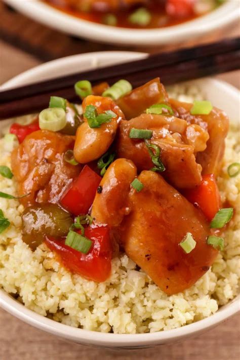 Chop suey chinese providing you hold the rice or noodles, hack suey ought to be a keto agreeable chinese food. EASY Keto Sweet And Sour Chicken! Low Carb Sweet And Sour ...