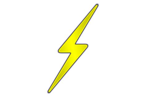 Lightning Bolt Png Cutout Png All Png All