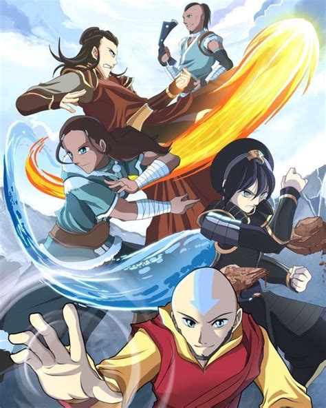 Avatar Gang Avatar Airbender Team Avatar Grown Up Avatar The Last