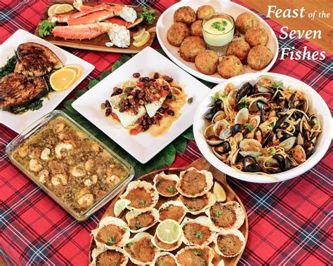 Christmas Eve Seafood Menu Feast Of The Seven Fishes Menu Williams